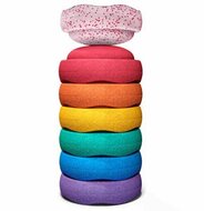 Stapelstein® Original Kerstspecial 2025 - MINI Rainbow set - Classic Blush| Speel je Wijs