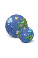 Little L &ndash; Rubber bal Wereld &ndash; 13 cm