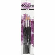 Goldline penselen - Rond set van 5 | Speel je Wijs