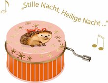 Spiegelburg - Klein metalen muziekdoosje - Winterdieren in het kerstbos| Speel je Wijs