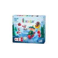 Hey Clay Boetseerklei Polar Fun - 15 bakjes