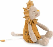 Moulin Roty Muziekknuffel &quot;Sous mon Baobab&quot; - Leeuw| Speel je Wijs