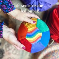 Little Botanic Label - Ballonbal - Regenboog | Speel je Wijs