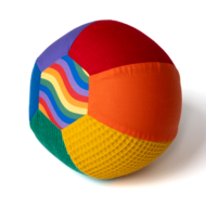 Little Botanic Label - Ballonbal - Regenboog | Speel je Wijs