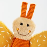 Sigikid Grijpspeeltje Knisper Vlinder - Oker| Speel je Wijs