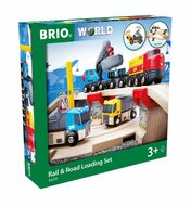 BRIO Rail &amp; Road Loading Set - 33210 | Speel je Wijs