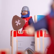 Bigjigs Middeleeuwse ridders (buigpoppetjes 4 stuks) | Speel je Wijs