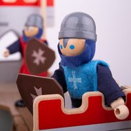 Bigjigs Middeleeuwse ridders (buigpoppetjes 4 stuks) | Speel je Wijs
