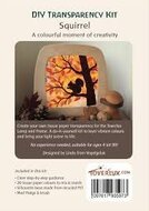 Vogel Geluk - Maak je eigen Transparant / Toverplaat - Squirrel | Speel je Wijs