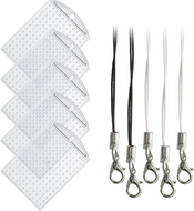 Pixelhobby Set van 5 Medaillons &amp; Color Cords - Transparant | Speel je Wijs