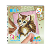 Pixelhobby Set Poesje 6+| Speel je Wijs