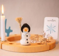 Atelier Pippilotta Steker Sneeuwpop  | Speel je Wijs