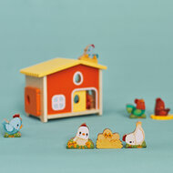 Janod Boerderij &ndash; Mijn eerste kippenhok| Speel je wijs