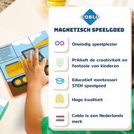 Coblo Magneet Toppers Transport 60 stuks| Speel je Wijs