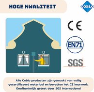 Coblo Magneet Toppers Little Amsterdam 60 stuks| Speel je Wijs