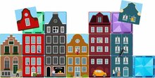 Coblo Magneet Toppers Little Amsterdam 60 stuks| Speel je Wijs
