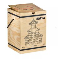 Kapla Set - 280 Case &amp; Kaplaboek Bruin | Speel je Wijs