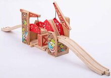 Bigjigs Rail - Dubble Lifting Graffity / Ophaalbrug