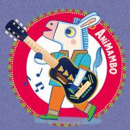 Djeco Gitaar Animambo Groot 6 snaren | Speel je Wijs