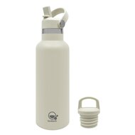 Smikkels RVS Thermos Drinkfles 500ml - Wit| Speel je Wijs