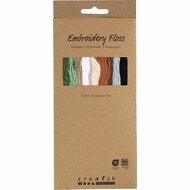 Creative Company Borduurgaren - Natuurlijke kleuren | Speel je Wijs
