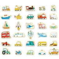 Hape Houten Magnetische voertuigen (30st.) | Speel je Wijs