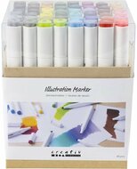 Creative Company Alcohol Markers - 48 Standaard Kleuren | Speel je Wijs