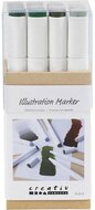 Creative Company Alcohol Markers - 12 Natuurlijke Kleuren | Speel je Wijs