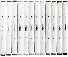 Creative Company Alcohol Markers - 12 Natuurlijke Kleuren | Speel je Wijs