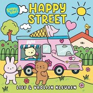 Lantaarn Kleurboek Sunny Vibes - Happy Street | Speel je Wijs