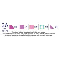 MAGNA-TILES&reg; Micro Mags Travel Set 26 Piece - Heart to Heart | Speel je Wijs