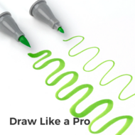 Ohuhu Honolulu B Alcohol Art Markers - Brush &amp; Fine - 48 kleuren | Speel je Wijs