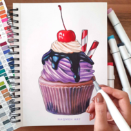 Ohuhu Honolulu B Alcohol Art Markers - Brush &amp; Fine - 48 kleuren | Speel je Wijs