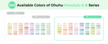 Ohuhu Honolulu B Alcohol Art Markers - Brush &amp; Fine - 48 Blossoming
