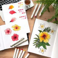 Ohuhu Alcohol marker Schetsboek A4 &ndash; 200 grams &ndash; 78 vellen | Speel je Wijs