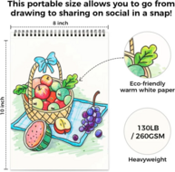Ohuhu Kleurboek voor Alcoholmarkers - Enjoy the sweet moment | Speel je Wijs