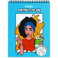 Ohuhu Kleurboek voor Alcoholmarkers - Portraits of joy | Speel je Wijs