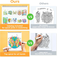 Ohuhu Kleurboek voor Alcoholmarkers - Mandala &amp; Animals | Speel je Wijs