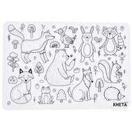 KNET&Auml;&reg; - Siliconen Tekenbord / Placemat voor Onderweg 2+ | Speel je Wijs