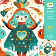 Djeco Glitterschilderijen - Harmonie 5-8 jaar | Speel je Wijs