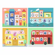 Djeco Samen Tekenen - Overtrekken is een Kunst 5-6 jaar | Speel je Wijs