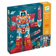 Djeco Knutselpakket Mozai&euml;k - Space battle  | Speel je Wijs