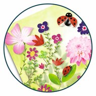 Djeco Glitterschilderijen - Glittervlinders 6-10 jaar | Speel je Wijs