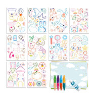 Djeco Cre&euml;ren met 100 Vormen - Girls 3-6 jaar | Speel je Wijs