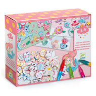 Djeco Cre&euml;ren met 100 Vormen - Girls 3-6 jaar | Speel je Wijs