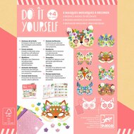 Djeco DIY - Knutselset Maskers versieren Bosdieren | Speel je Wijs
