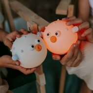 MARY&rsquo;S Siliconen Nachtlamp - Blow Fish Blue | Speel je Wijs