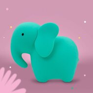 MARY&rsquo;S Siliconen Nachtlamp - Elephant Turquoise | Speel je Wijs