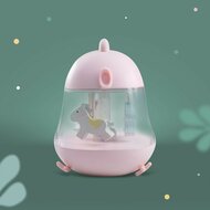 MARY&rsquo;S Muziekdoos &amp; Ledlamp - Pink | Speel je Wijs