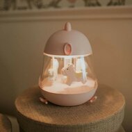 MARY&rsquo;S Muziekdoos &amp; Ledlamp - Pink | Speel je Wijs